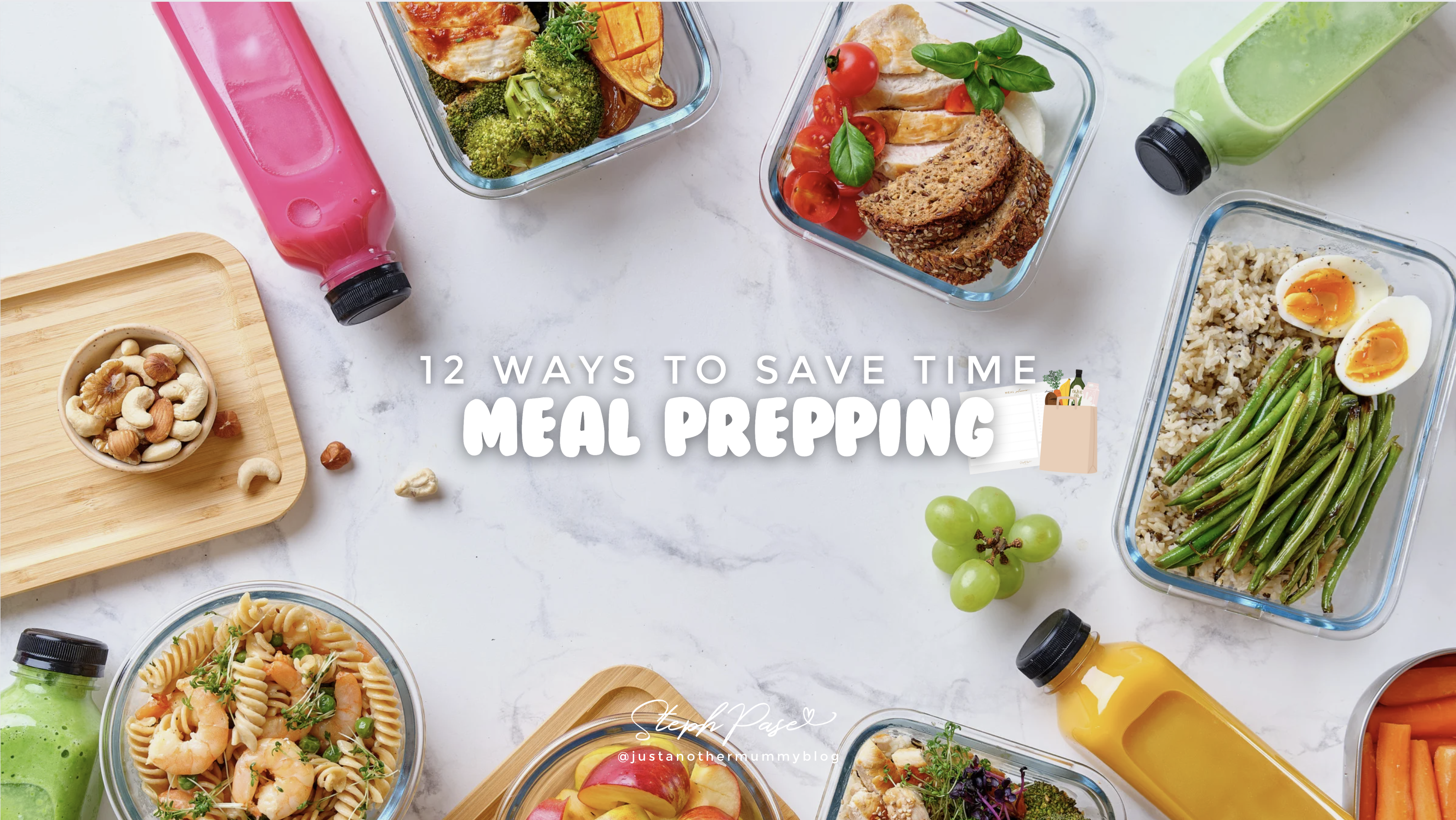 12 Ways To Save Time Meal Prepping