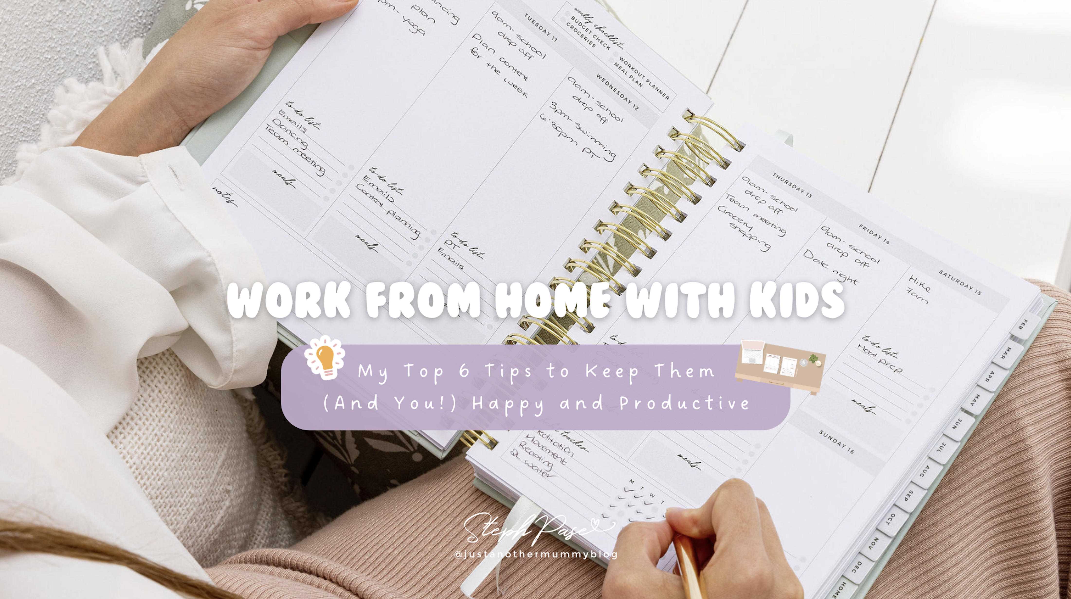 WORK FROM HOME WITH KIDS