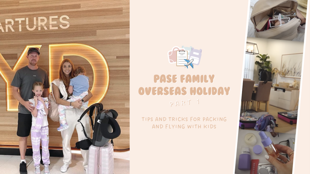 Tips and Tricks for Packing and Flying with Kids